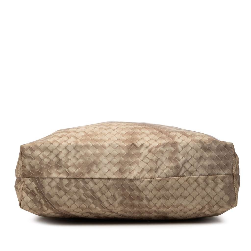 Bottega Veneta Nylon Intrecciolusion Tote Brown Good condition - Inside View