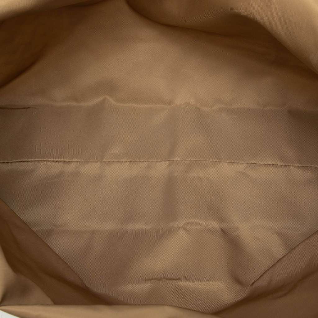 Bottega Veneta Nylon Intrecciolusion Tote Brown Good condition - Model View