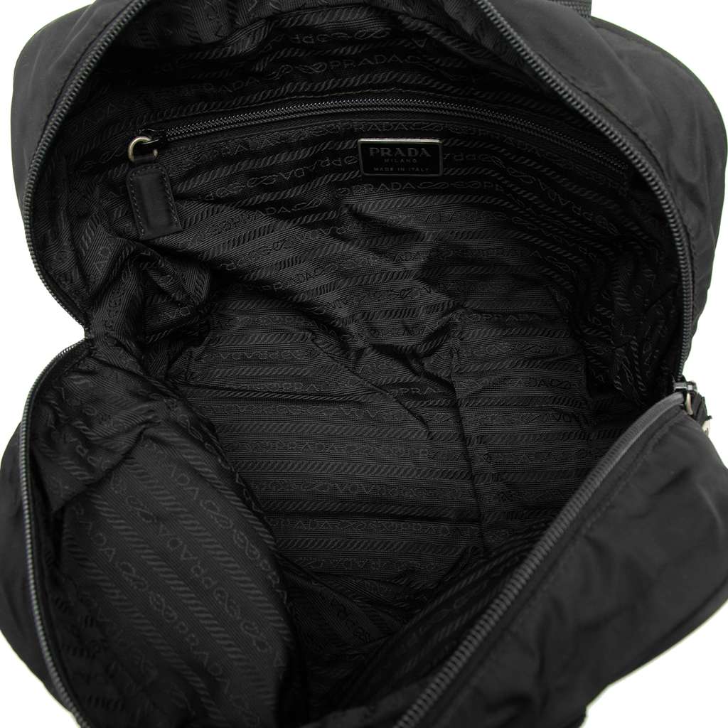 Prada Tessuto Handbag Black Good condition - Model View