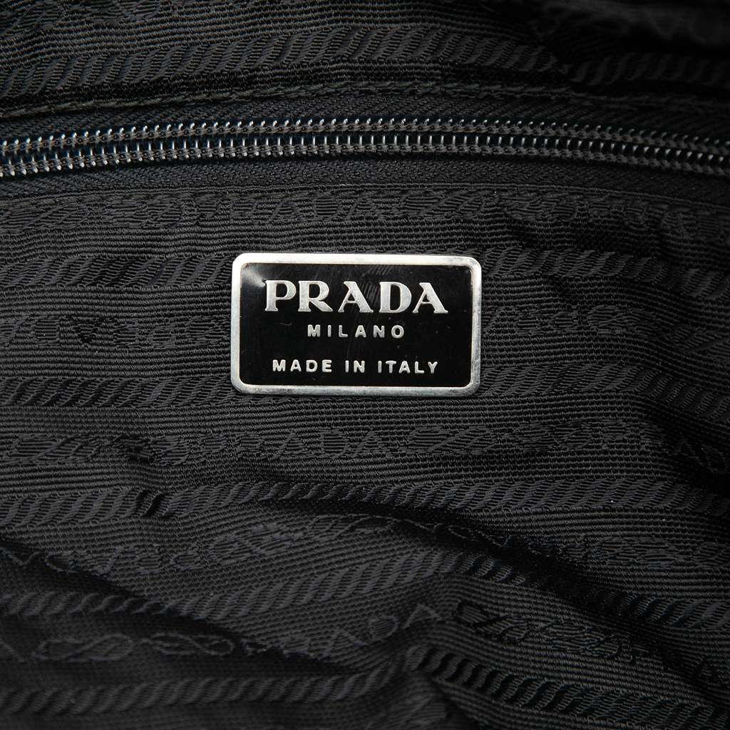 Prada Tessuto Handbag Black Good condition - Box View