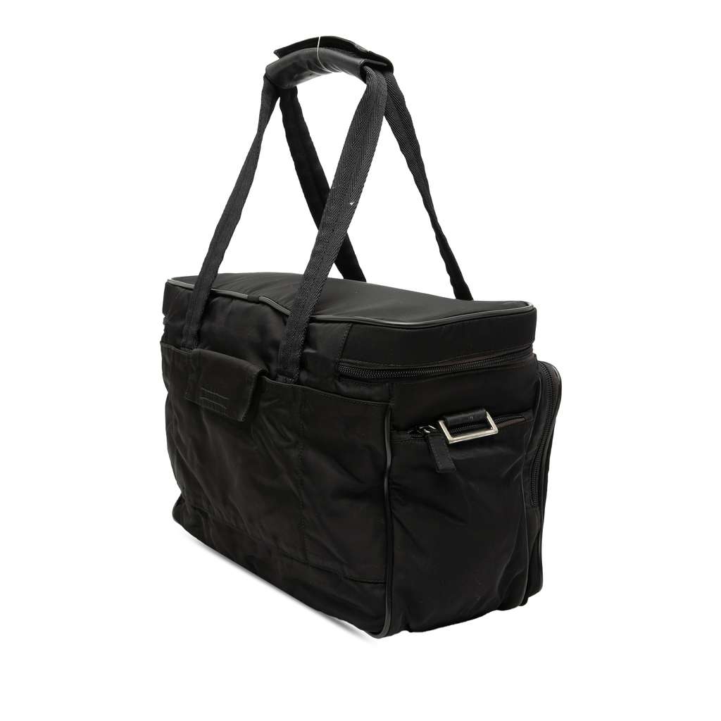 Prada Tessuto Diaper Bag Black Good condition - Back View