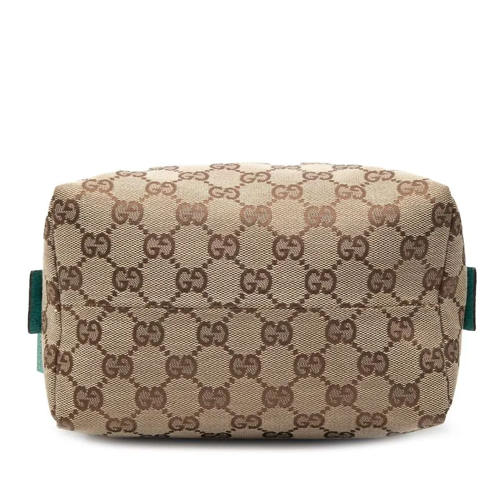 Gucci Mini GG Canvas Balthus Tofu Bag Brown Canvas Very good - Inside View