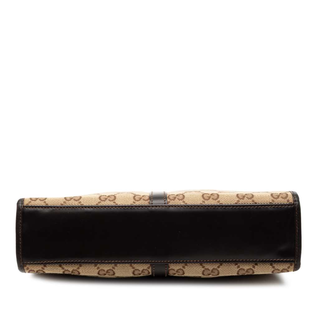 Gucci GG Canvas Jackie Handbag Brown Canvas Good condition - Inside View