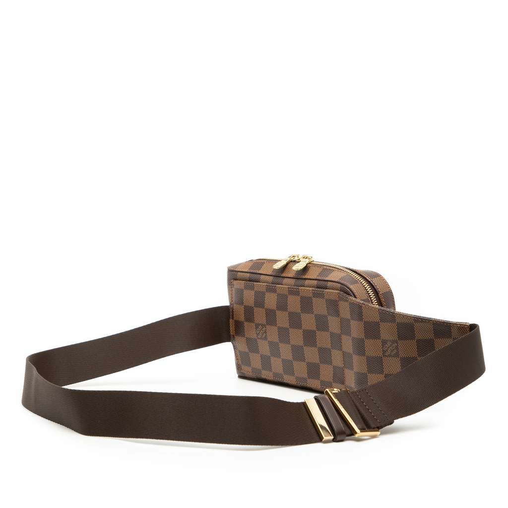 Louis Vuitton Damier Ebene Geronimos Brown Good condition - Back View