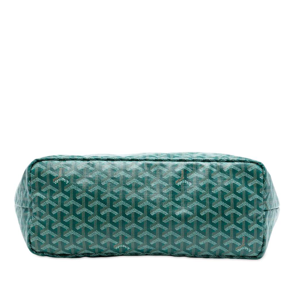 Goyard Goyardine Saint Louis PM Green Canvas Good condition - Inside View