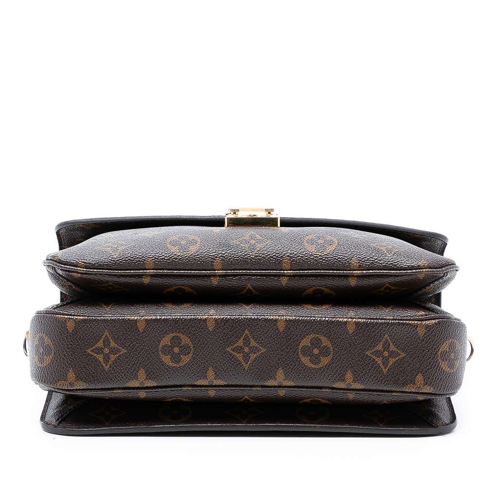 Louis Vuitton Monogram Pochette Metis Brown Good condition - Inside View