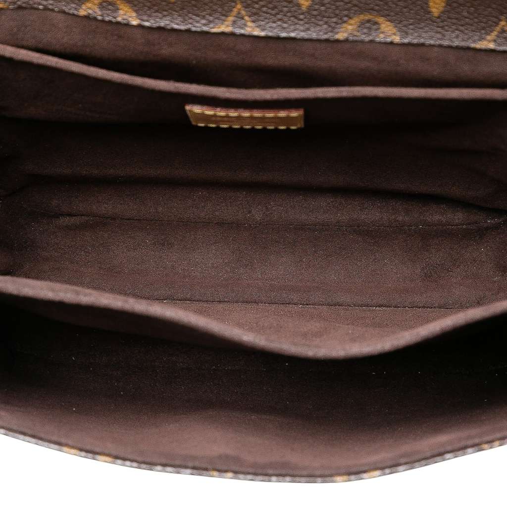 Louis Vuitton Monogram Pochette Metis Brown Good condition - Model View