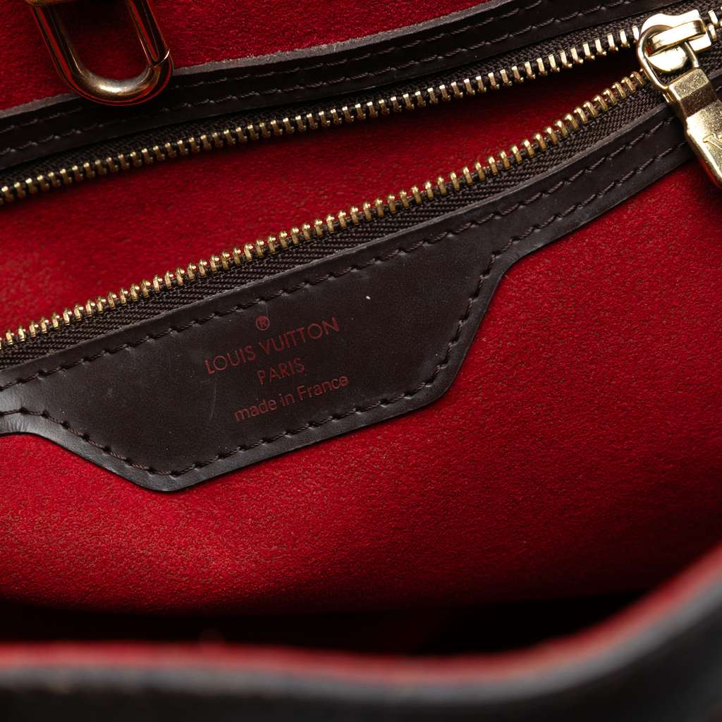 Louis Vuitton Damier Ebene Hampstead MM Brown Good condition - Box View