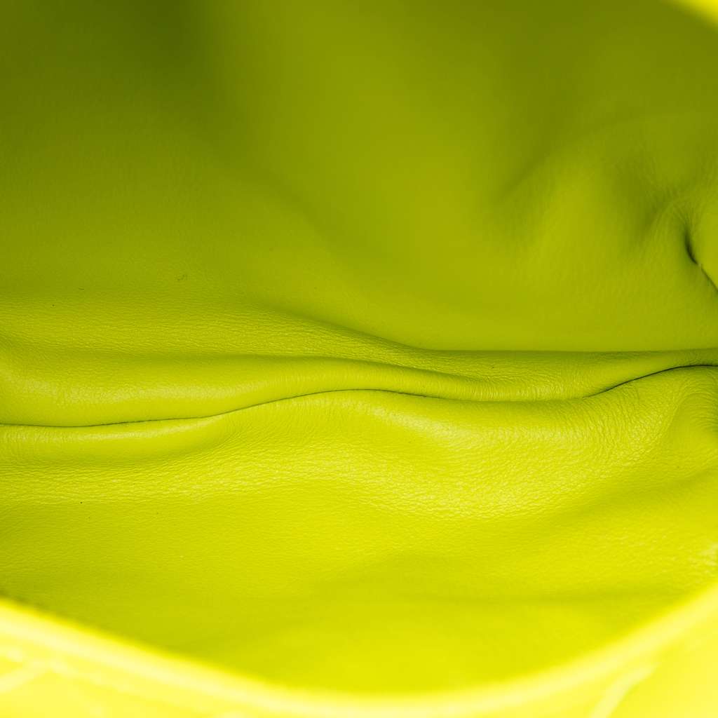 Bottega Veneta Mini Nappa Intrecciato Jodie Green Leather Good condition - Model View