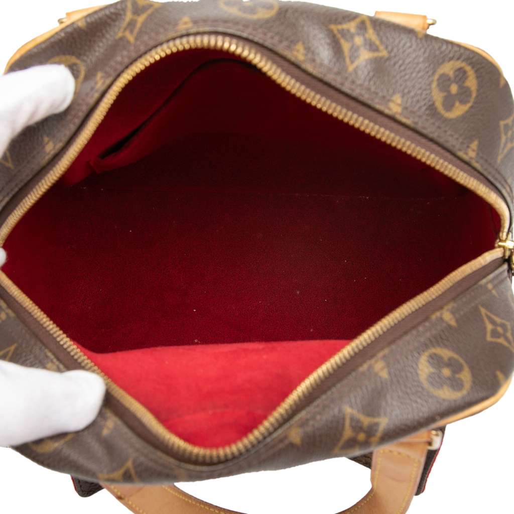 Louis Vuitton Monogram Excentri Cite Brown Fair condition - Model View