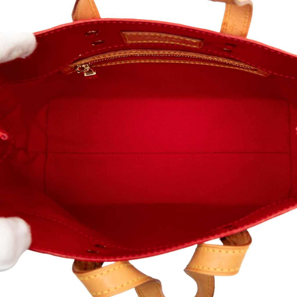 Louis Vuitton Monogram Vernis Reade PM Red Leather Good condition - Model View