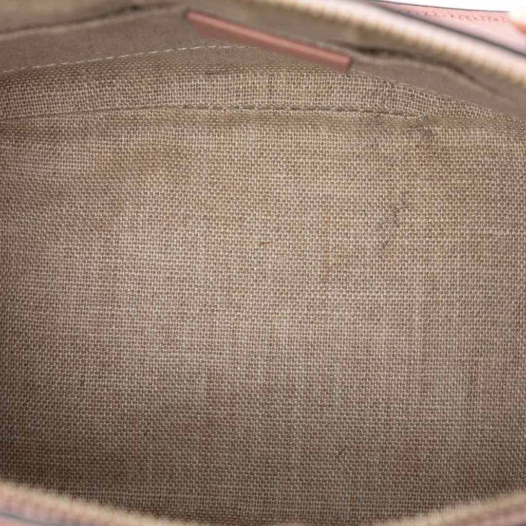 Gucci Mini Microguccissima Dome Satchel Pink Leather Good condition - Model View