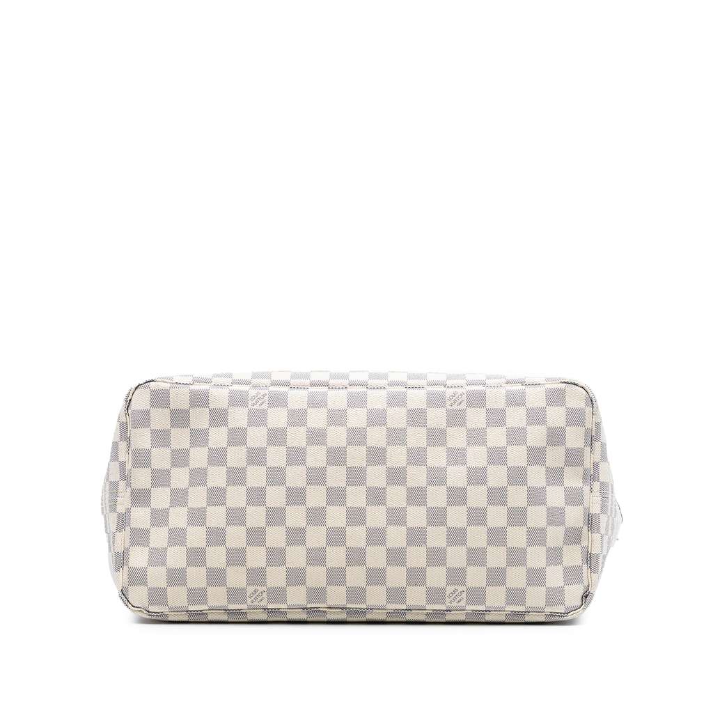 Louis Vuitton Damier Azur Neverfull GM White Good condition - Inside View