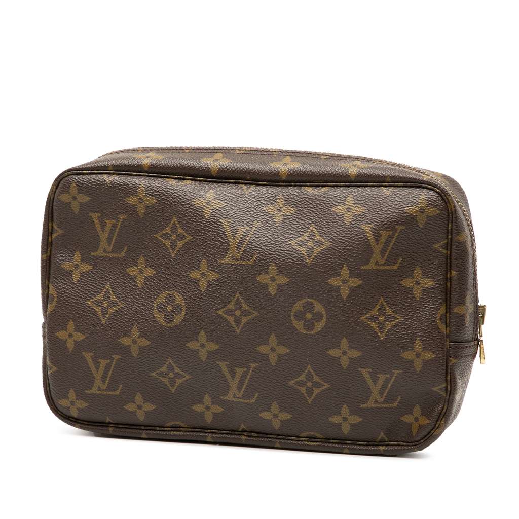 Louis Vuitton Monogram Trousse Toilette 23 Brown Good condition - Back View