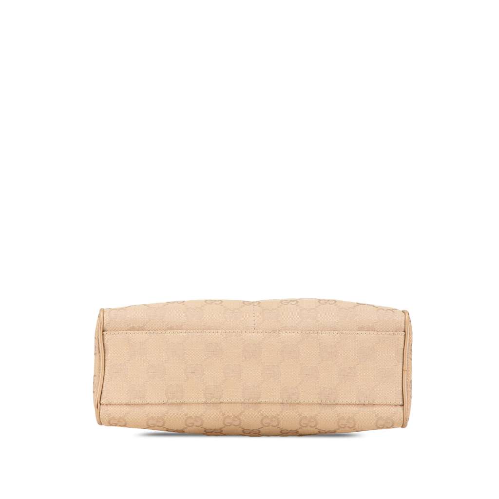 Gucci GG Canvas Half Moon Pochette Brown Canvas Good condition - Inside View