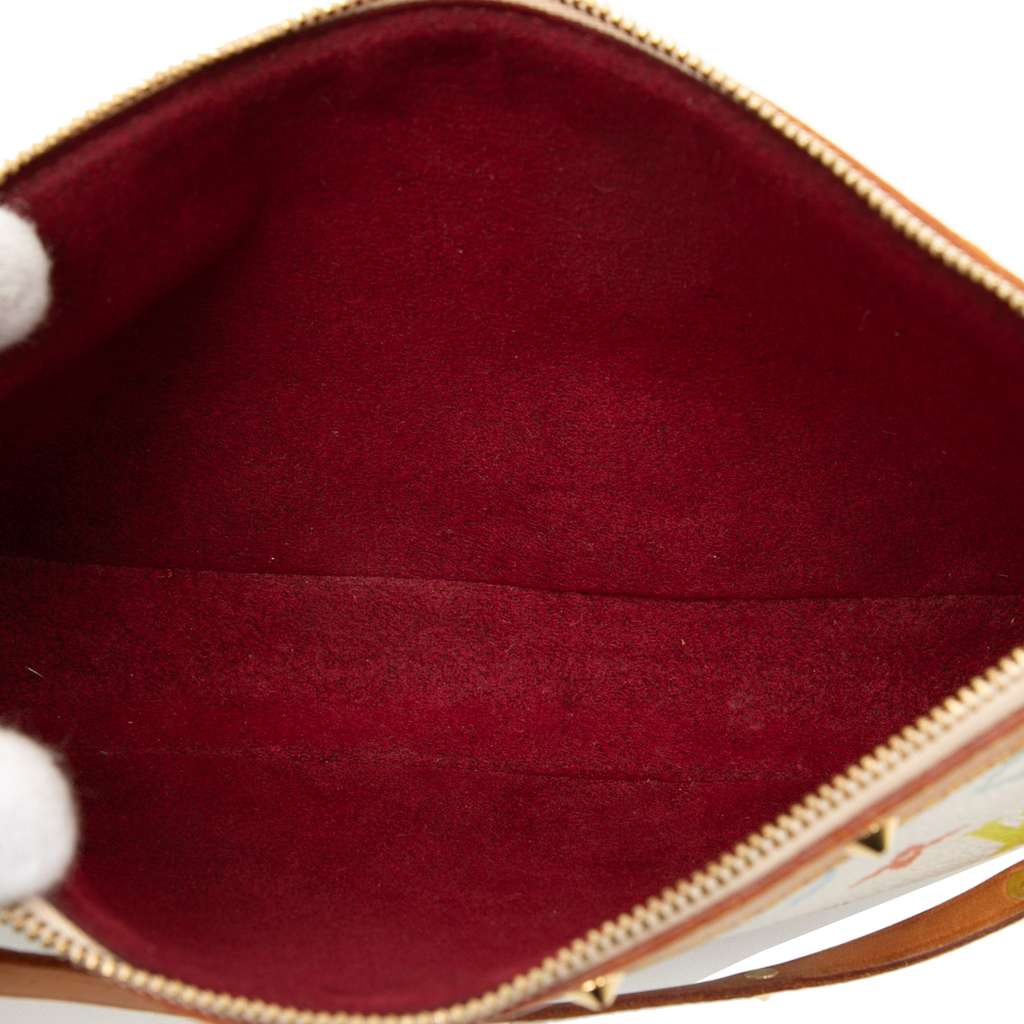 Louis Vuitton Monogram Multicolore Pochette Accessoires White Good condition - Model View