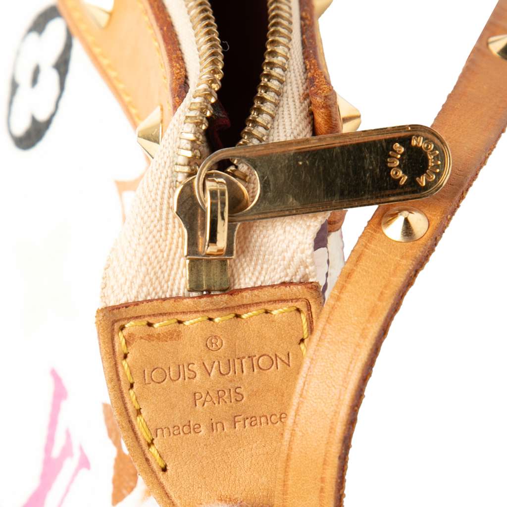 Louis Vuitton Monogram Multicolore Pochette Accessoires White Good condition - Box View