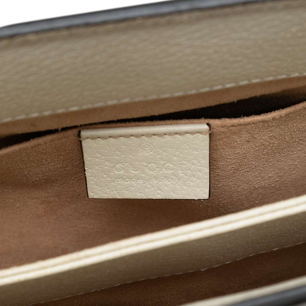 Gucci Small GG Supreme Web Ophidia Chain Crossbody Brown Canvas Good condition - Box View