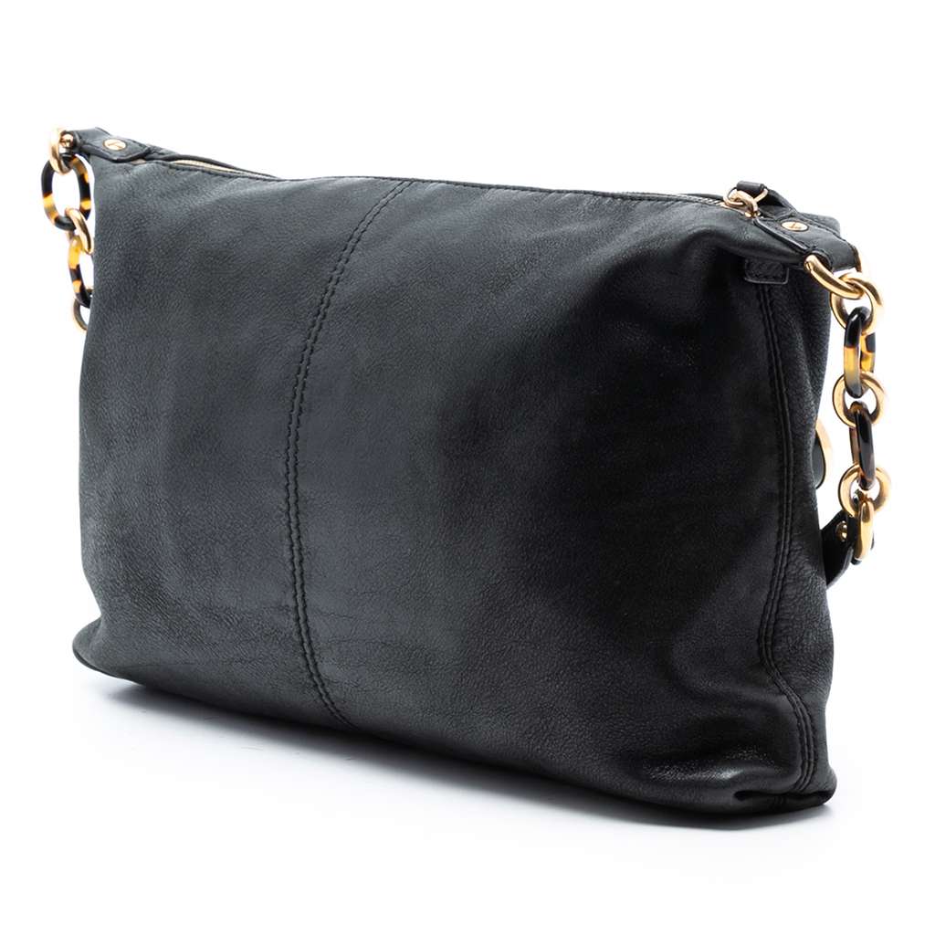 Fendi Leather Crossbody Black Leather Good condition - Back View