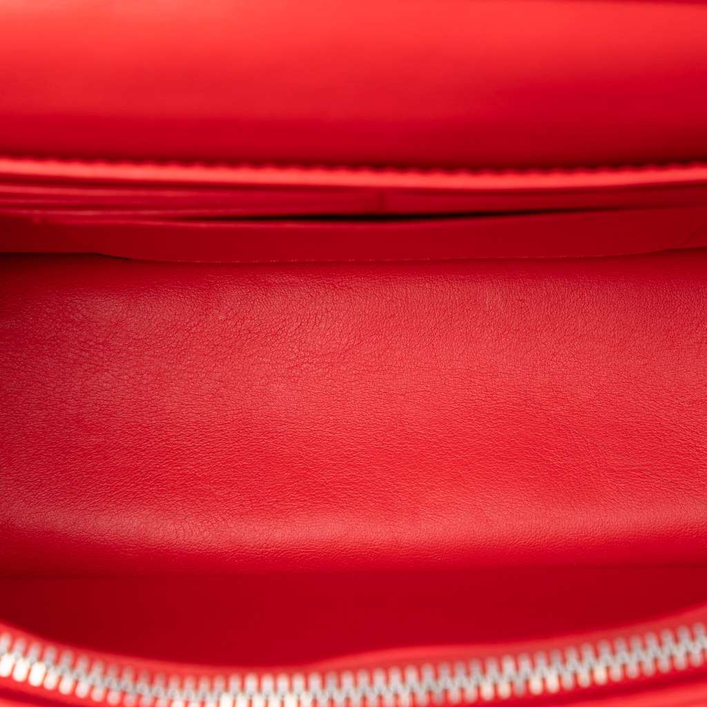 Dior Patent Cannage Miss Dior Promenade Crossbody Red Leather Good condition - Model View