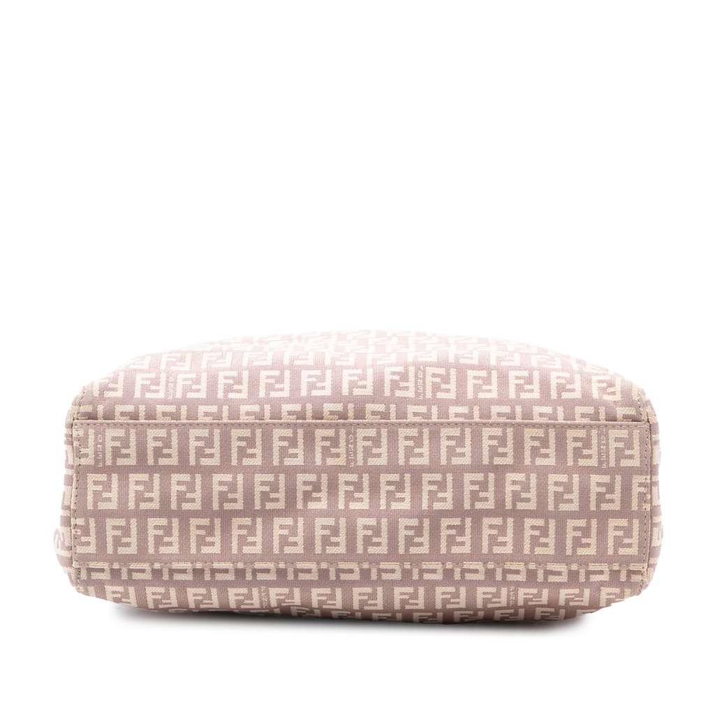 Fendi Zucchino Canvas Tote Pink Canvas Good condition - Inside View