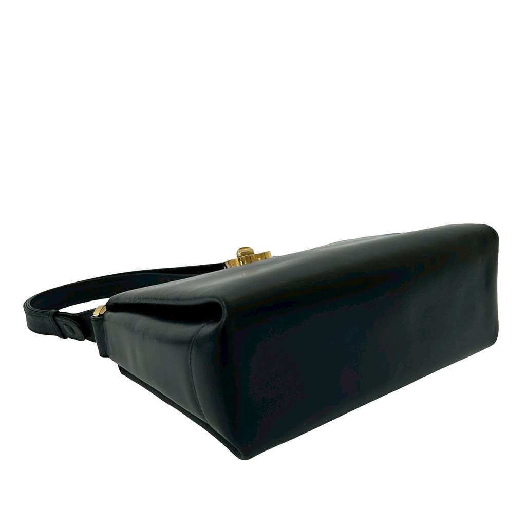 Gucci Leather Shoulder Bag Black Leather Good condition - Inside View