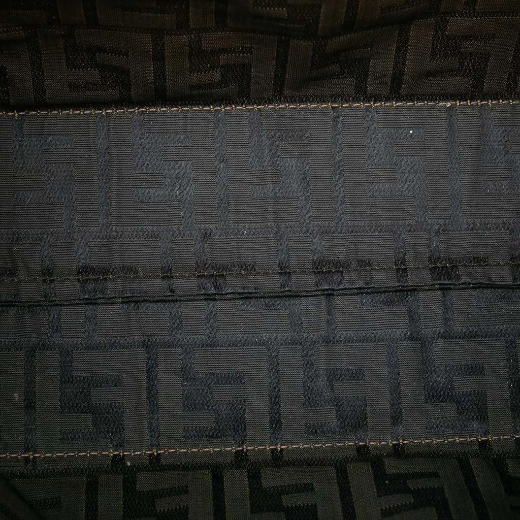 Fendi Zucca Canvas Tote Brown Canvas Very good - Model View