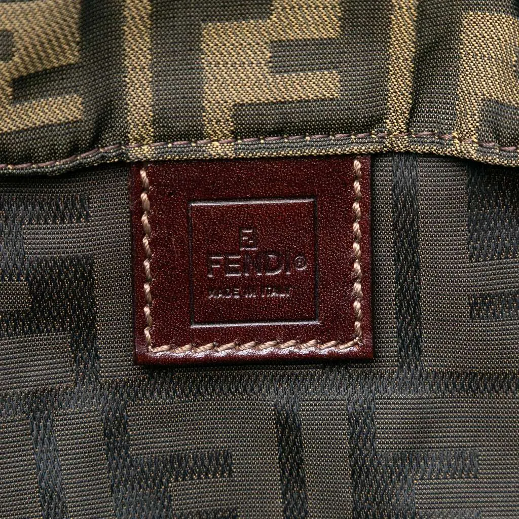 Fendi Zucca Canvas Tote Brown Canvas Very good - Box View