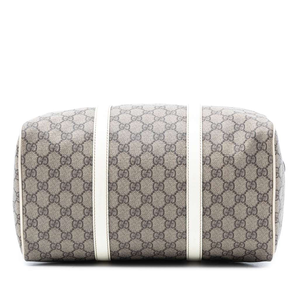 Gucci Medium GG Supreme Joy Boston Bag Brown Canvas Good condition - Inside View