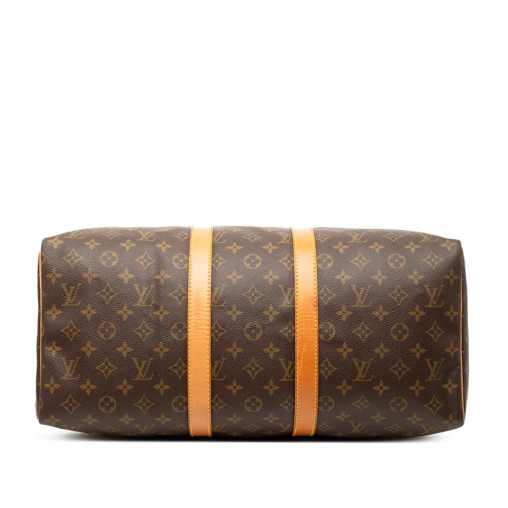 Louis Vuitton Monogram Keepall 45 Brown Good condition - Inside View