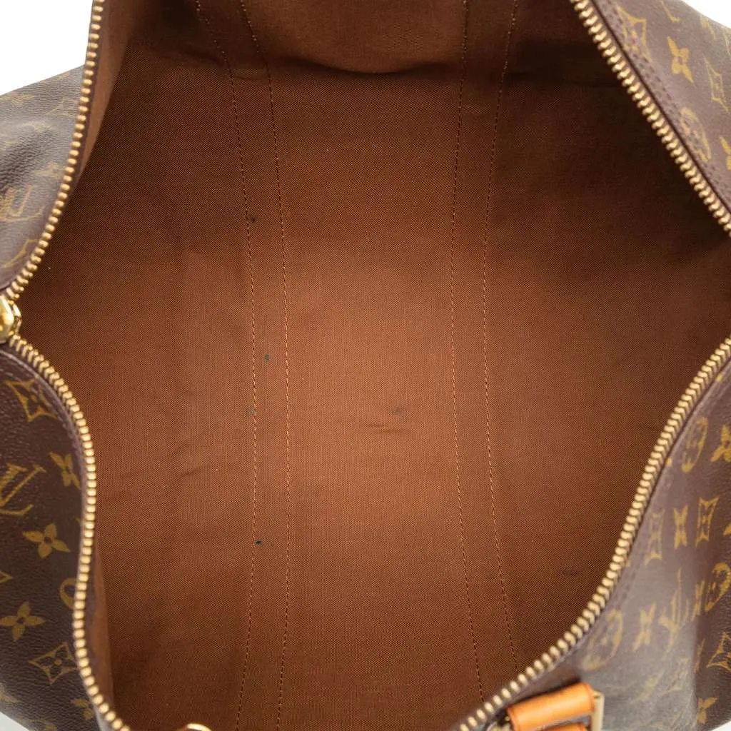 Louis Vuitton Monogram Keepall 45 Brown Very good - Model View