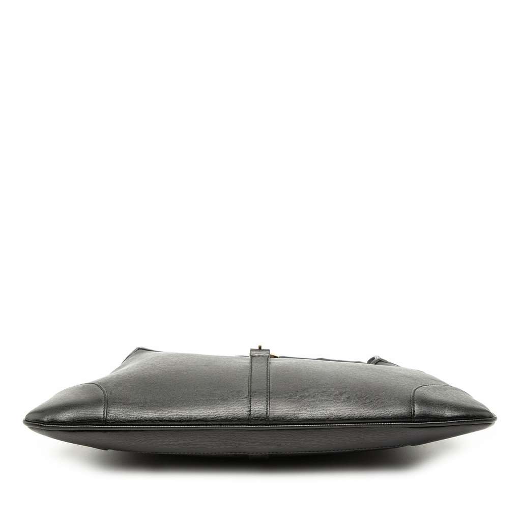 Gucci Calfskin Bamboo Jackie Hobo Black Leather Good condition - Inside View