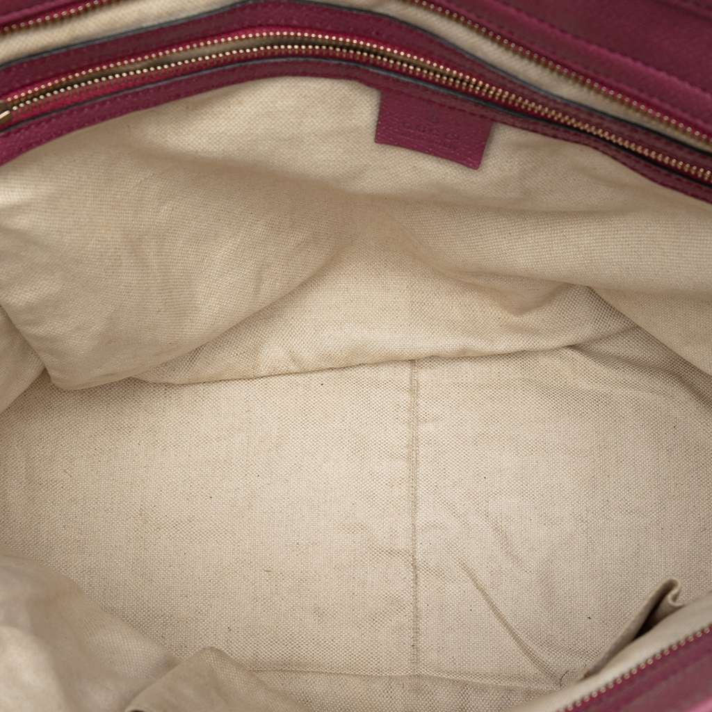 Gucci GG Canvas Bree Tote Brown Canvas Good condition - Model View