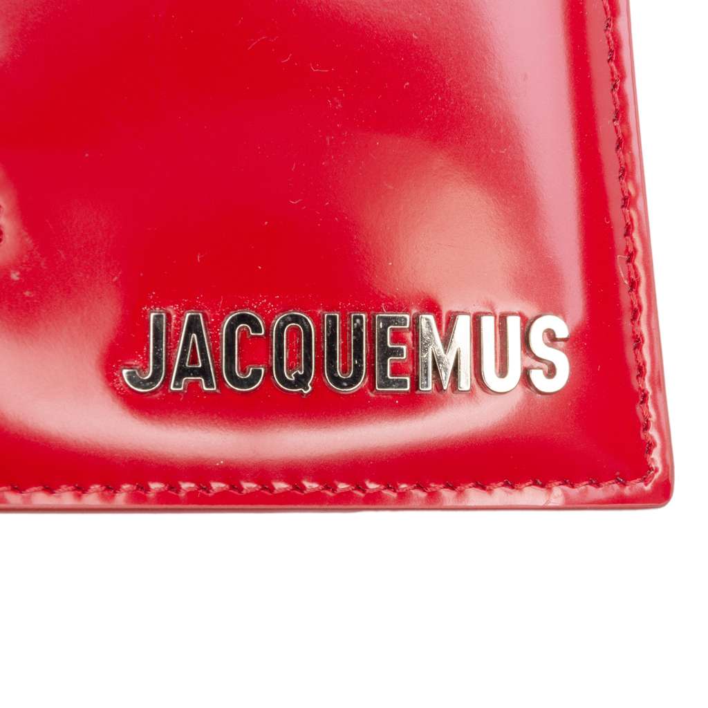 Jacquemus Mini Patent Le Bambino Red Leather Good condition - Box View