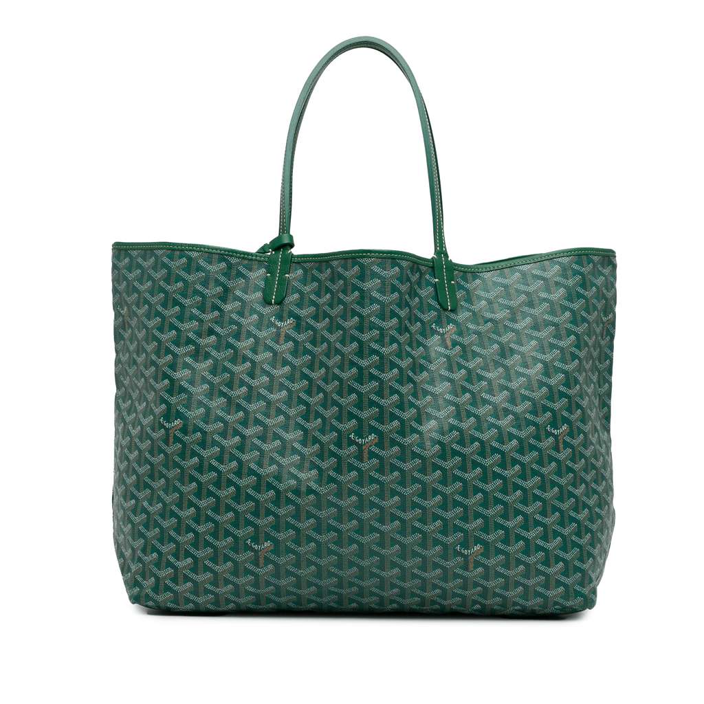 Goyard Goyardine Saint Louis GM Green Canvas Good condition - Inside View