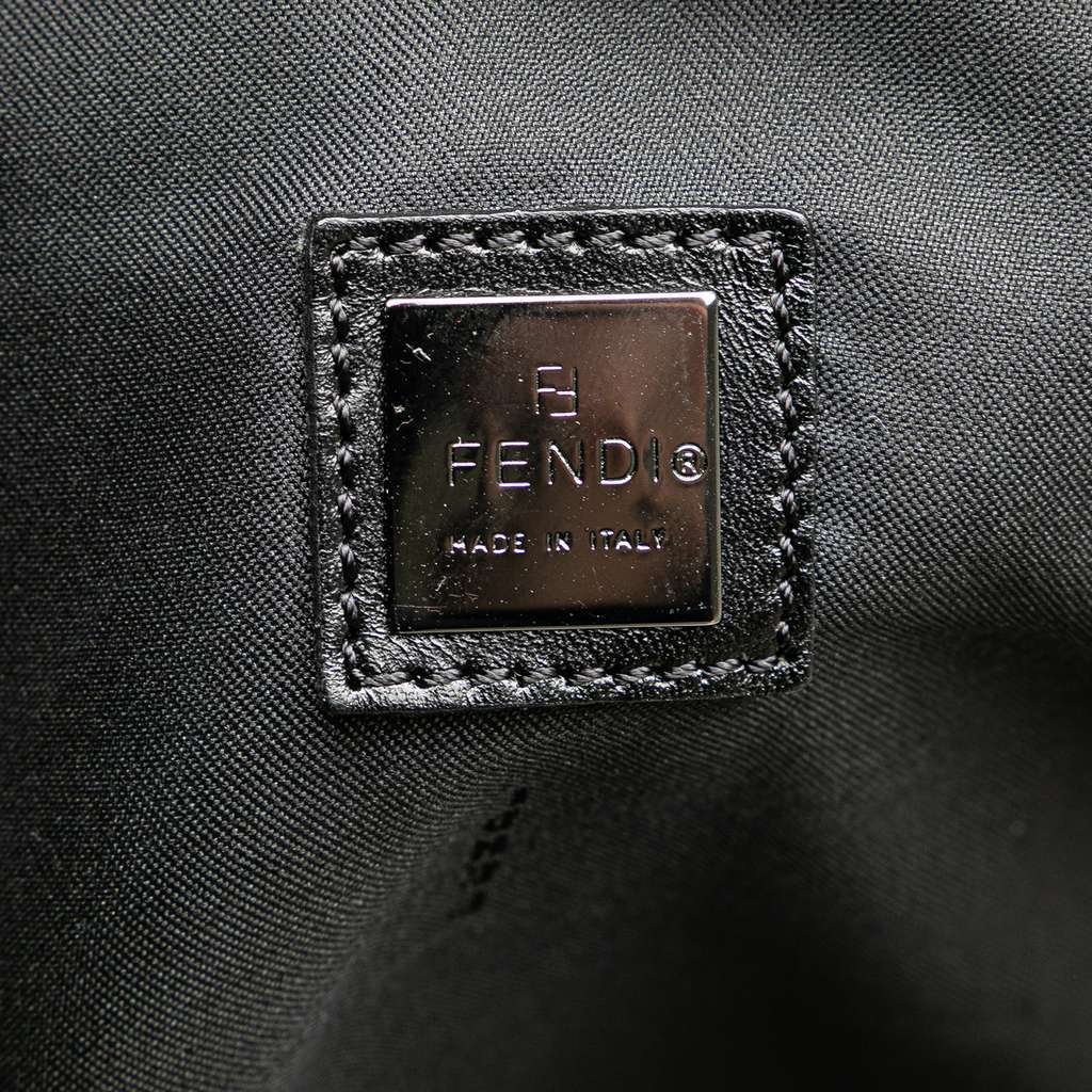 Fendi Zucchino Canvas Travel Bag Brown Canvas Good condition - Box View