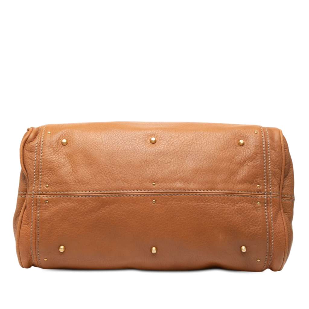 Chloé Leather Paddington Handbag Brown Leather Good condition - Inside View