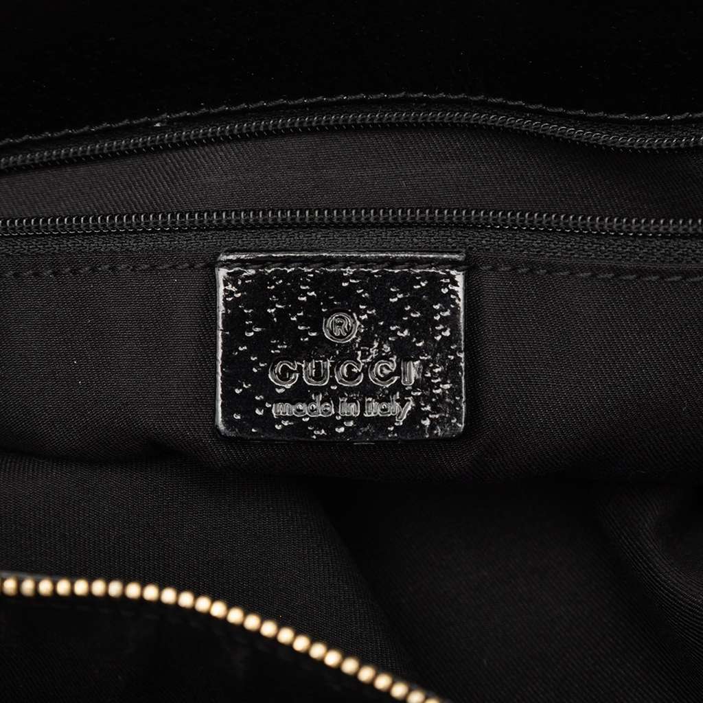 Gucci Medium GG Canvas Eclipse Tote Black Canvas Good condition - Box View