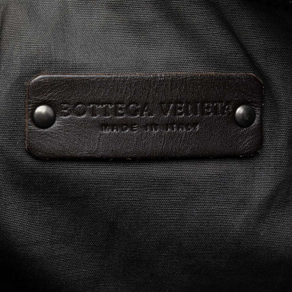 Bottega Veneta Nappa Intrecciato VN Crossbody Black Leather Good condition - Box View