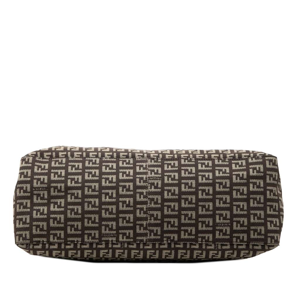 Fendi Zucchino Canvas Tote Brown Canvas Good condition - Inside View