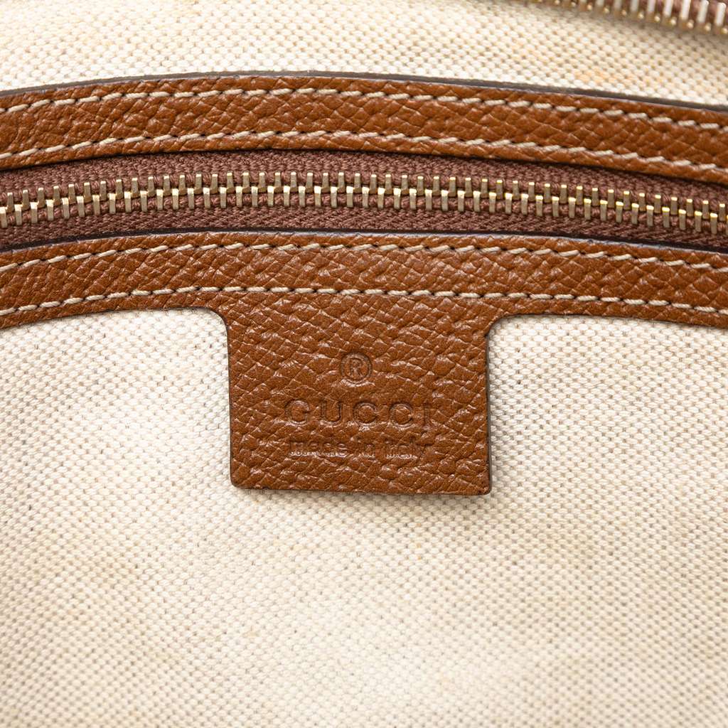 Gucci GG Canvas Bree Tote Brown Canvas Good condition - Box View