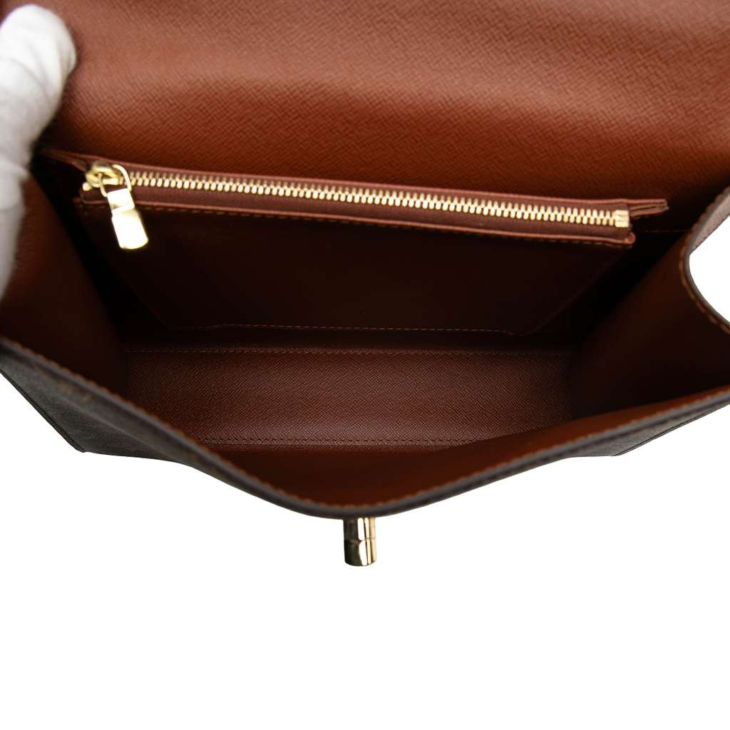 Louis Vuitton Monogram Malesherbes Brown Good condition - Model View