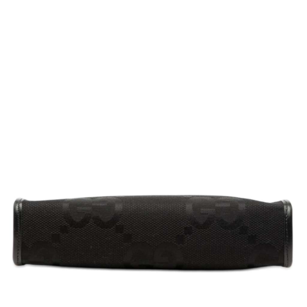 Gucci Jumbo GG Canvas Pouch Black Canvas Good condition - Inside View