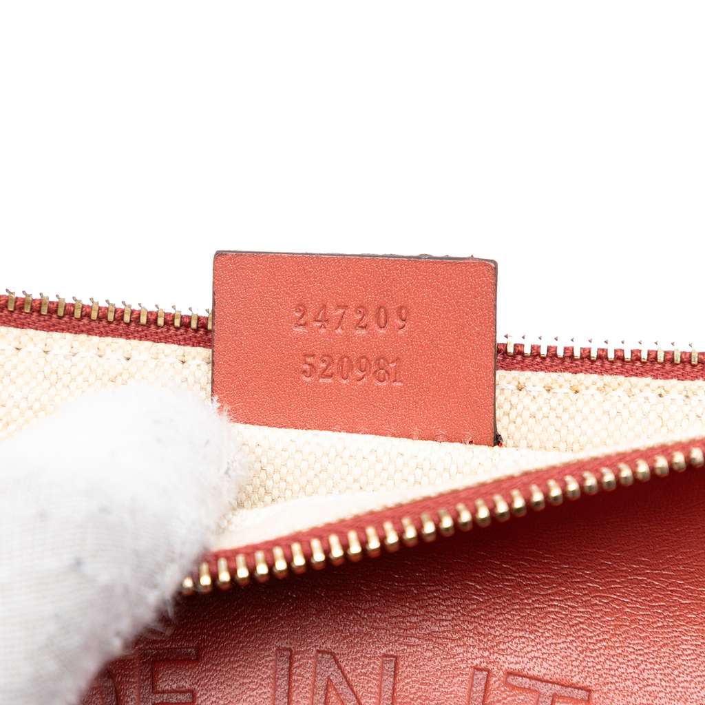 Gucci Medium GG Canvas Craft Tote Brown Canvas Good condition - Box View