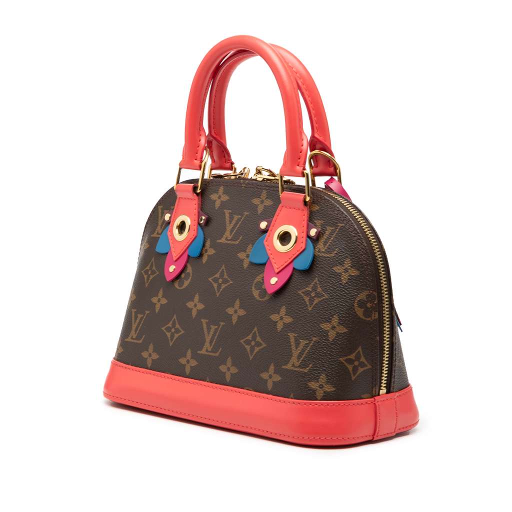 Louis Vuitton Monogram Totem Alma BB Brown Good condition - Back View