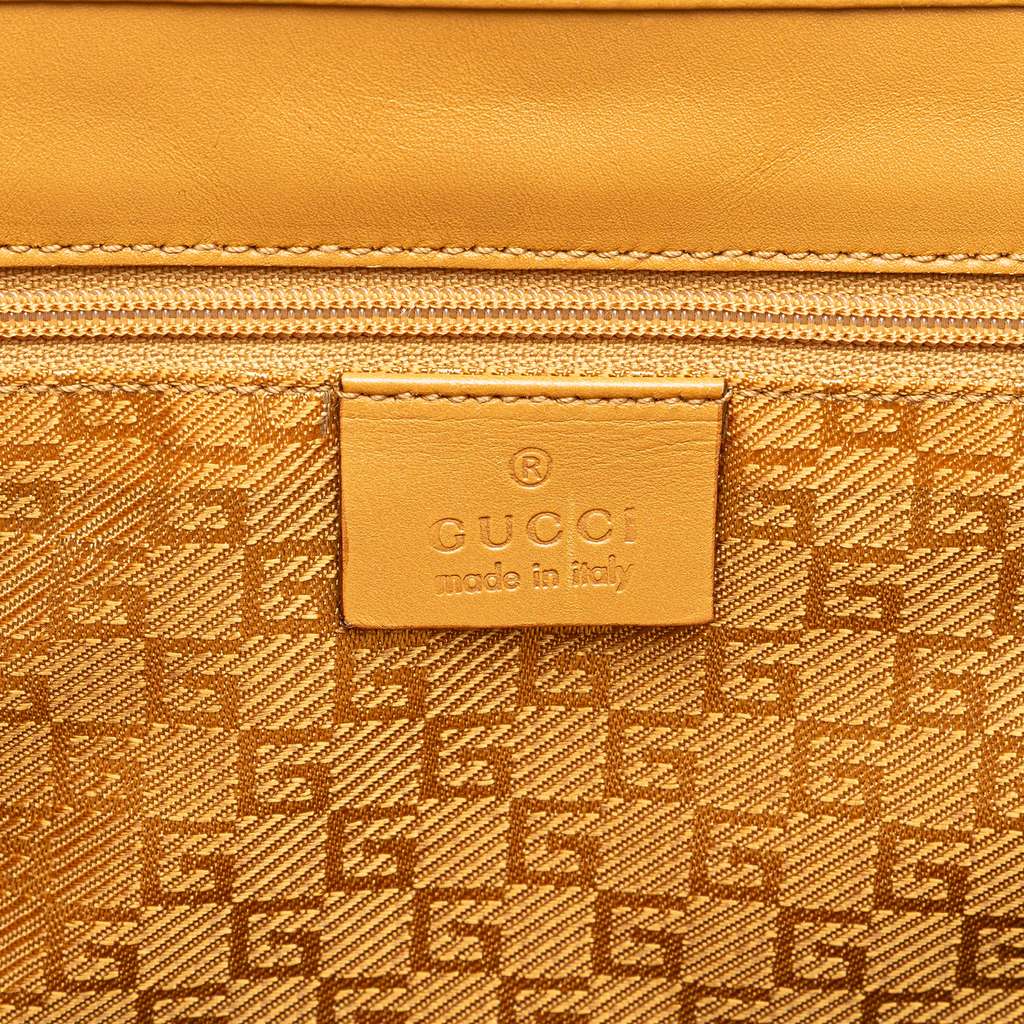 Gucci Suede Jackie Handbag Pink Leather Good condition - Box View