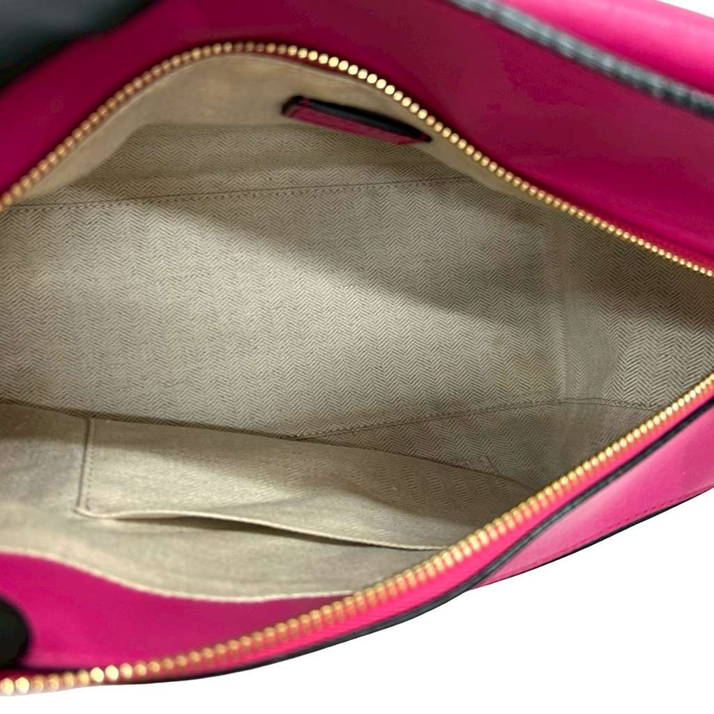 Loewe Medium Calfskin Puzzle Satchel Pink Leather Good condition - Box View