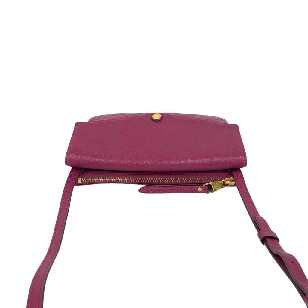 Louis Vuitton Monogram Empreinte Twice Purple Leather Good condition - Box View