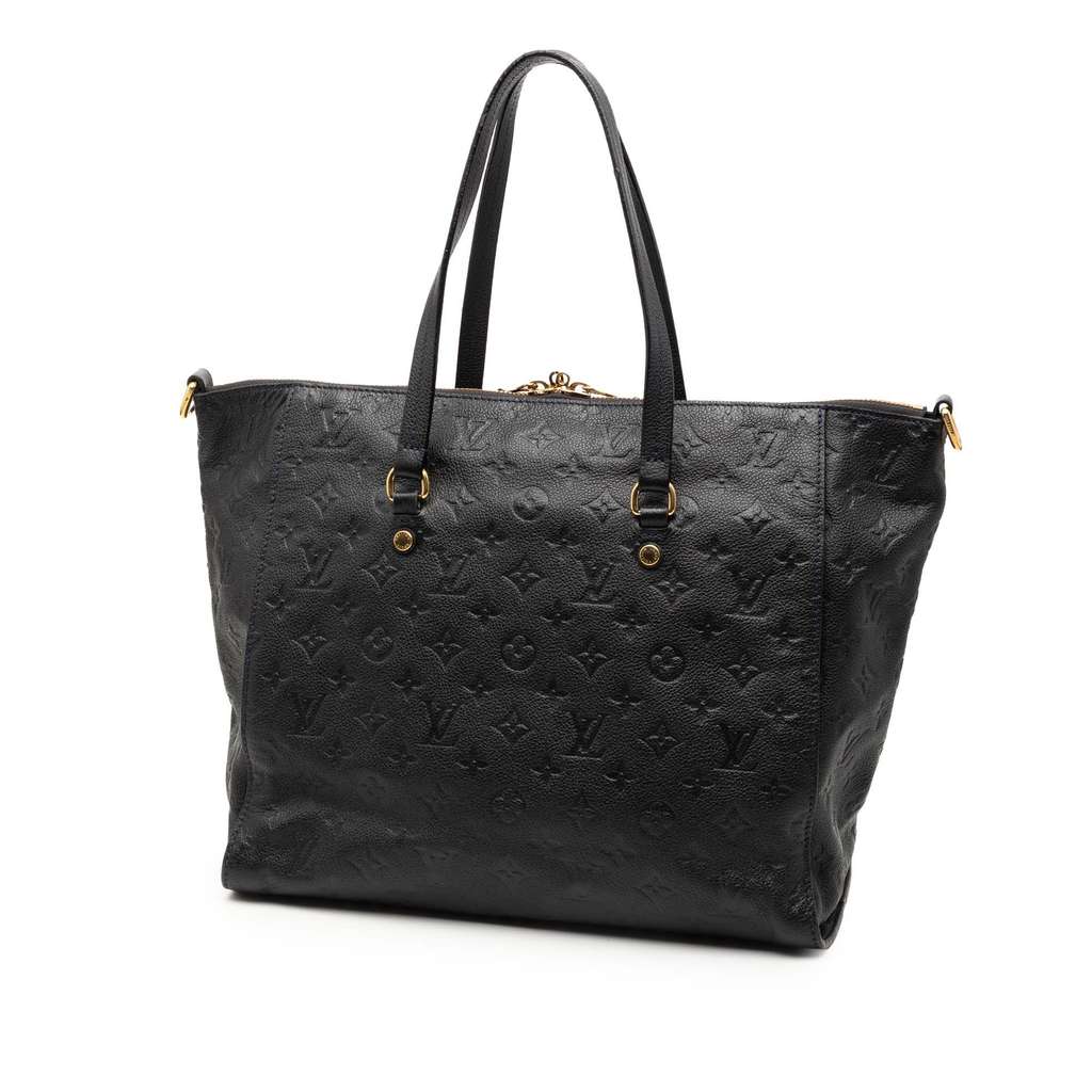 Louis Vuitton Monogram Empreinte Lumineuse PM Blue Leather Fair condition - Back View