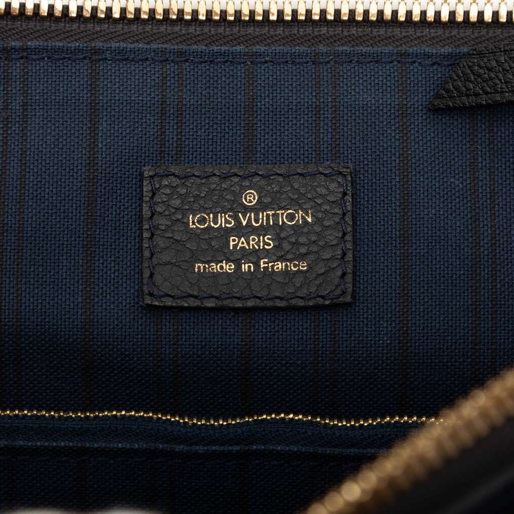 Louis Vuitton Monogram Empreinte Lumineuse PM Blue Leather Fair condition - Box View